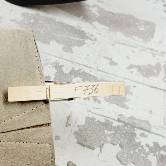 New AllSaints Women's Taupe Lenora Suede Boots F736 - Picture 13 of 13